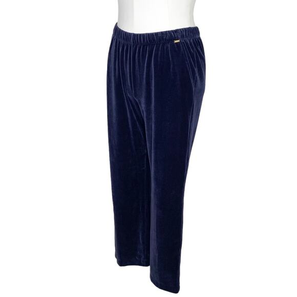 St. John Spa Blue Velvet Sweatpants - Picture 5 of 13
